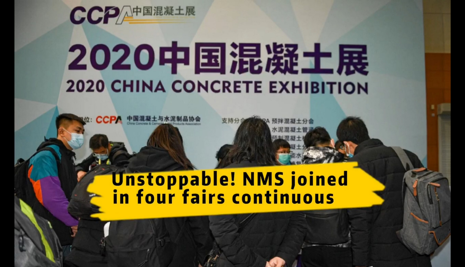 Unstoppable! NMS Joined in Four Fairs Continuously