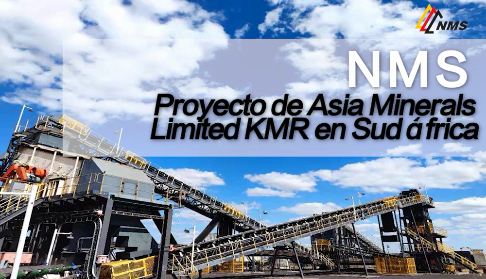 Proyecto de 1,8 millones t/a de Asia Minerals Limited KMR en Sudáfrica
