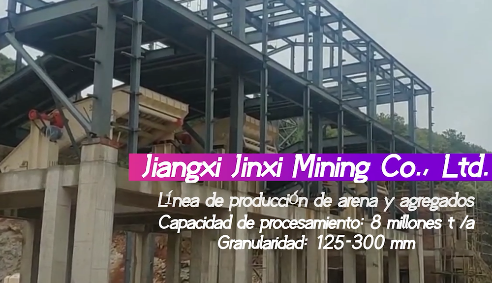 Proyecto de 8 millones t /a de Jiangxi Jinxi Mining Co., Ltd.