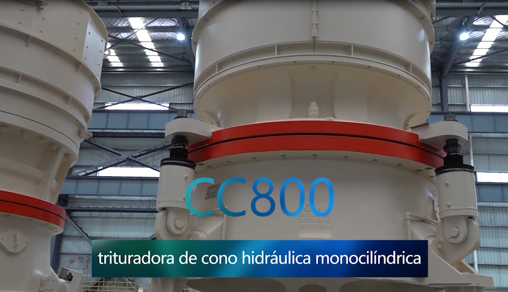 Trituradora de cono hidráulica monocilíndrica CC800