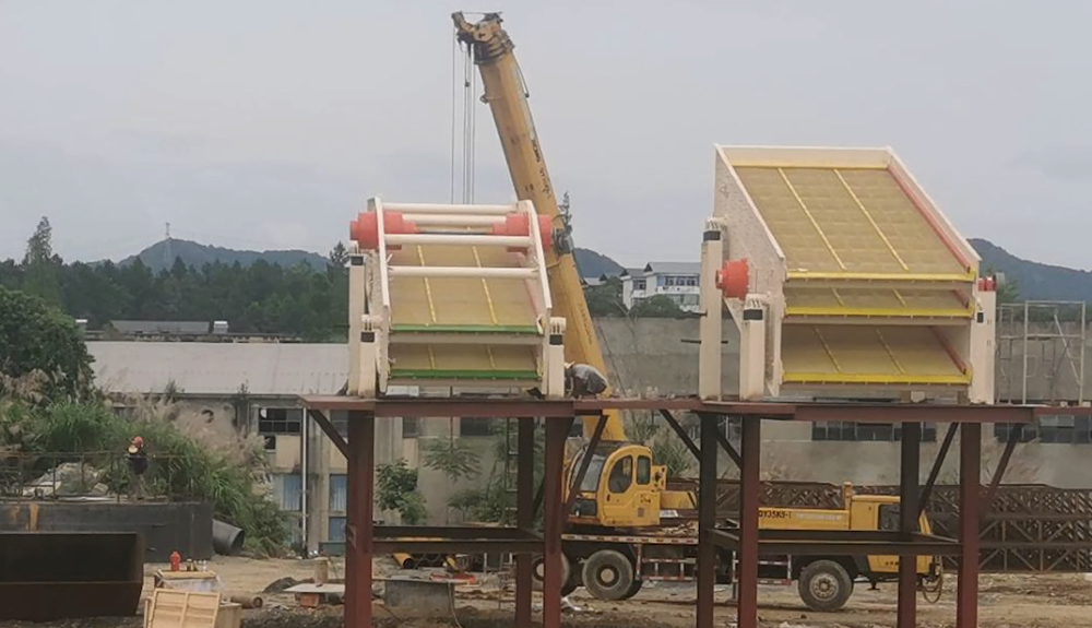 Proyecto de agregados de 300 t/h en De'an de Jiangxi