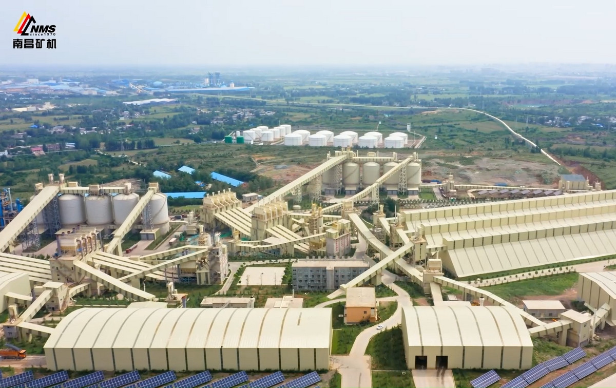 Proyecto de agregados de 2000 t/h de Baofeng Kunsheng Building Materials Co., Ltd. de Henan Dadi Group