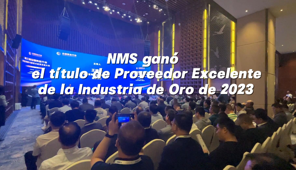 NMS ganó el título de Proveedor Excelente de la Industria de Oro de 2023