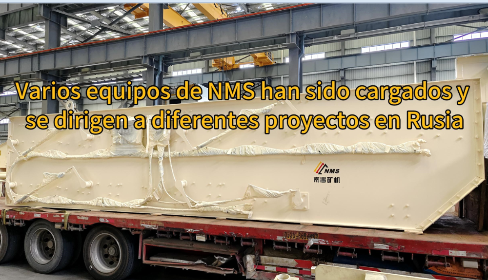 Varios equipos de NMS han sido cargados y se dirigen a diferentes proyectos en Rusia