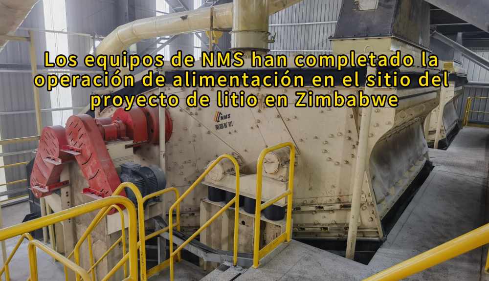 Los equipos de NMS han completado la operación de alimentación en el sitio del proyecto de litio en Zimbabwe