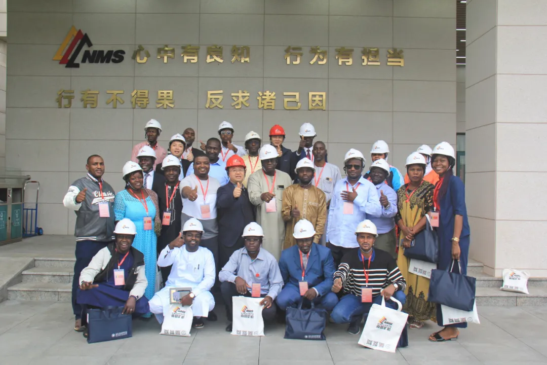 El seminario del desarrollo y gestión de recursos minerales de la República de Chad visita NMS