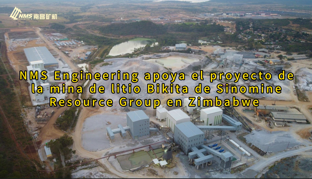 NMS Engineering apoya el proyecto de la mina de litio Bikita de Sinomine Resource Group en Zimbabwe