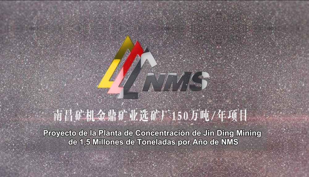 Proyecto de la Planta de Concentración de Jin Ding Mining de 1,5 Millones T/A de NMS