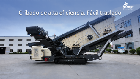 Cribado de alta eficiencia. Fácil traslado